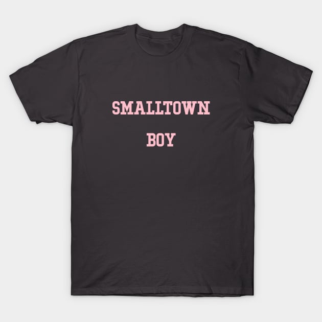 Smalltown Boy, pink T-Shirt by Perezzzoso